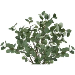 Artificial Plant, 46" Tall, Eucalyptus Tree, Indoor, Faux, Fake, Floor, Greenery, Potted, Decorative, Green Leaves, Black Pot -House Furnish World GUEST 00b6389d 1049 4eca 84d1 5895afc55254