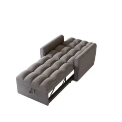 38.2inch Foldable Large-size Sofa Bed, Modern Polyester Single Sofa, Sofa Bed With Adjustable Backrest, 3 Positions And Pillows, Suitable 17 38.2inch Foldable Large-size Sofa Bed, Modern Polyester Single Sofa, Sofa Bed With Adjustable Backrest, 3 Positions And Pillows, Suitable -House Furnish World GUEST 0876a996 b65d 4a32 be88 ac9e8dcfa1b2
