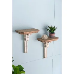 19.5x10.5x22" Vamont Wall Shelf -House Furnish World GUEST 0ac0b02f 9ed1 4dc6 93b1 43ceade225f9