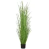 Artificial Plant, 47" Tall, Grass Tree, Indoor, Faux, Fake, Floor, Greenery, Potted, Real Touch, Decorative, Green Grass, Black Pot