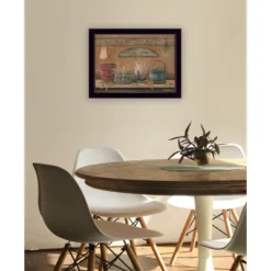 "Treasures On The Shelf I" By Pam Britton, Ready To Hang Framed Print, Black Frame -House Furnish World GUEST 176070ab 3668 43a1 ad8e 2adb3f0453cf