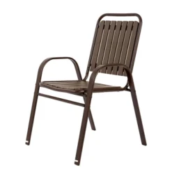 7 Pieces Patio Dining Set, Plastic Chair And Steel Table Outdoor Set, Plastic Chairs And Table Set For Garden Patio, Brown 27 7 Pieces Patio Dining Set, Plastic Chair And Steel Table Outdoor Set, Plastic Chairs And Table Set For Garden Patio, Brown -House Furnish World GUEST 1ba89f57 31a8 4174 964f 7912f8522f18