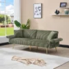 79 Inch Polyester Sofa Bed, Foldable Double Sofa Bed With Folding Armrests, Suitable For Living Rooms And Small Spaces