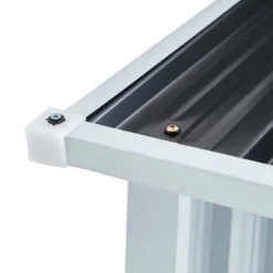 Log Storage Shed, Log Holder With Roof, Log Storage Shed, Firewood Rack For Backyard Garden Patio Porch, Anthracite Galvanized Steel 70.9" -House Furnish World GUEST 21d30805 7932 4fd9 a59b e98198aa01a0