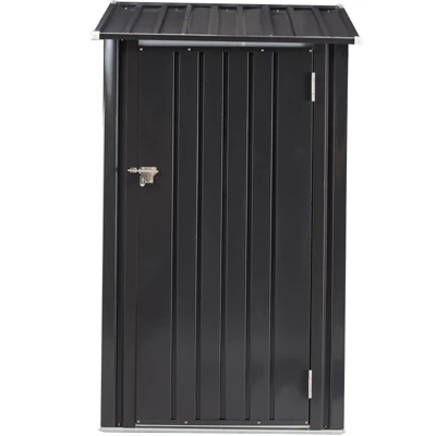 Outdoor Storage Shed, 3 X 3 FT Metal Steel Garden Shed With Single Lockable Door, Small Shed Outdoor Steel Utility Tool Shed For Backyard Garden Lawn 1 Outdoor Storage Shed, 3 X 3 FT Metal Steel Garden Shed With Single Lockable Door, Small Shed Outdoor Steel Utility Tool Shed For Backyard Garden Lawn
