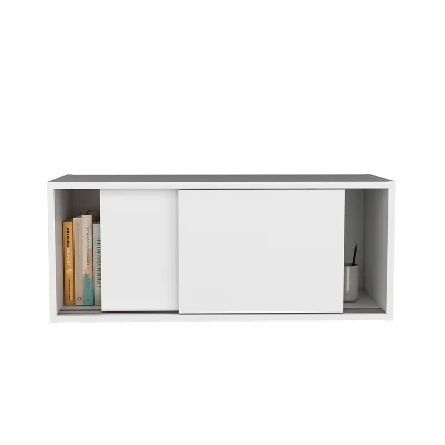 Note 32"W X 13" H Wall Cabinet With Sliding Doors , Wall Shelf, Storage Cabinet, Bedroom, Office, Living Room, Garage 1 Note 32"W X 13" H Wall Cabinet With Sliding Doors , Wall Shelf, Storage Cabinet, Bedroom, Office, Living Room, Garage