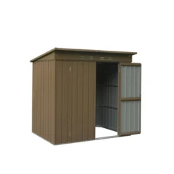 Outdoor Storage Shed 6x4 FT, Metal Tool Sheds Storage House With Lockable Double Door, Large Bike Shed Waterproof For Garden, Backyard, Lawn 13 Outdoor Storage Shed 6x4 FT, Metal Tool Sheds Storage House With Lockable Double Door, Large Bike Shed Waterproof For Garden, Backyard, Lawn -House Furnish World GUEST 2d548441 5117 417b 8035 6f976c5ed167