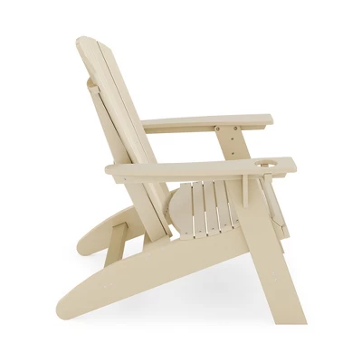 Adirondack Chair ¨C Sturdy HDPE Poly Lumber For Poolside, Patio, And Garden Relaxation 2 Adirondack Chair ¨C Sturdy HDPE Poly Lumber For Poolside, Patio, And Garden Relaxation - Image 2