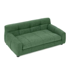 Soft And Comfortable Pet Sofa With Backrest And Armrests, Suitable For Modern Rectangular Pet Sofas For Small And Medium-sized Dogs-Green -House Furnish World GUEST 2f20960c ed78 43f4 aba9 08e73c2d3c4b