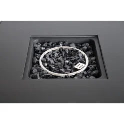 25" H X 30" W Steel Outdoor Fire Pit Table With Lid -House Furnish World GUEST 3093af4d 1278 4648 922e 32083d1751ad