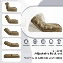 Polyester Human Dog Bed For Adult & Pets,with 5 Adjustable Position &Massage Pillow, Bean Bag Floor Sofa With 2 Soft Pillows -House Furnish World GUEST 31c66341 4346 465f 8341 213bdf13459f