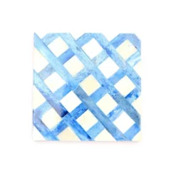 White/Blue Dyed Bone Inlaid Square Coaster Set-4x4in -House Furnish World GUEST 329eb3c2 4a2c 4cf8 93bf c84bdb11432a