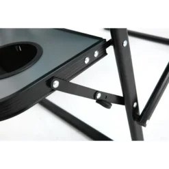 Camping Directors Chair, Heavy Duty,Oversized Portable Folding Chair With Side Table, Pocket For Beach, Fishing,Trip,Picnic,Lawn Blue -House Furnish World GUEST 385741e0 232a 4849 b694 1c98358a2fd1