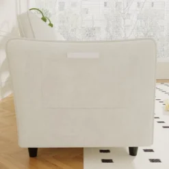 74.27'' Loveseat Sofa, 2 Seater Comfy Couch,Mid Century Modern Designed For Small Spaces, Apartment, Bedroom, Dorm, Office -House Furnish World GUEST 3a42ccbd aa8b 40bd 9324 78ce172d7884