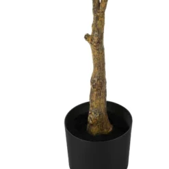 Artificial Plant, 52" Tall, Rubber Tree, Indoor, Faux, Fake, Floor, Greenery, Potted, Real Touch, Decorative, Green Leaves, Black Pot -House Furnish World GUEST 3b91b949 cb2e 48c3 b68d d35f0f5d440c