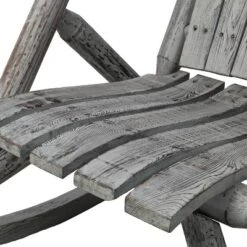 Wooden Porch Rocker Chair,Durable Wooden Porch Rocker Chair,Fir Log Rocking Chair,Patio Rockers For Outside,Garde.Light Gray Color -House Furnish World GUEST 3c531877 3b2a 49f4 89b9 68924135feb6