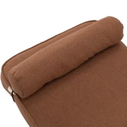 Multi-functional Foldable Sofa With Adjustable Angles And Pillow, Dark Brown -House Furnish World GUEST 3cfee140 1d81 4878 8d59 c54400906cb8