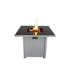 30" Metal Fire Pit With Powder-Coated Finish And Smoked Glass Top 10 30" Metal Fire Pit With Powder-Coated Finish And Smoked Glass Top -House Furnish World GUEST 3f307407 5dc9 41d7 adc4 fd6b3388bbd6