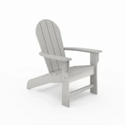 Dark Gray Adirondack Chair ¨C Premium HDPE Poly Lumber For Pool, Patio, And Garden Elegance -House Furnish World GUEST 3fba8e84 3e44 4314 95bb afaa691b3068
