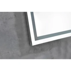 LED Bathroom Mirror 40inx 28inwith Front And Backlight, Large Dimmable Wall Mirrors With Anti-Fog, Memory, 3 Colors, LED Vanity Mirror 23 LED Bathroom Mirror 40inx 28inwith Front And Backlight, Large Dimmable Wall Mirrors With Anti-Fog, Memory, 3 Colors, LED Vanity Mirror -House Furnish World GUEST 41175cc0 3209 42fb 969f d0d72ccc804b 1