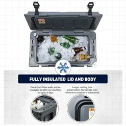 35Qt New Gray Insulated Box -House Furnish World GUEST 4255e554 158a 48c1 93b4 7f397612c46d