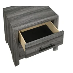 Denver Modern Style 2-Drawer Night Stand Made With Wood In Gray Same As G150108547 (NJ Inventory) -House Furnish World GUEST 49c10d77 1ea1 4016 863b 1132ecbf8d4c