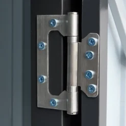 Outdoor Storage Shed, 3 X 3 FT Metal Steel Garden Shed With Single Lockable Door, Small Shed Outdoor Steel Utility Tool Shed For Backyard Garden Lawn 24 Outdoor Storage Shed, 3 X 3 FT Metal Steel Garden Shed With Single Lockable Door, Small Shed Outdoor Steel Utility Tool Shed For Backyard Garden Lawn -House Furnish World GUEST 501dd3b5 e73b 45f7 b267 8f326b2e10fb