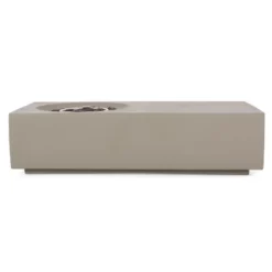 RECTANGLE 14.75" MGO FIRE PIT - 50 000 BTU -House Furnish World GUEST 538911c7 cd56 4322 91f3 e567bf6adc4f