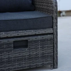 5 Pieces Wicker Patio Furniture Set Outdoor Patio Chairs With Ottomans Conversation Furniture With Coffetable For Poolside Garden Balcony 17 5 Pieces Wicker Patio Furniture Set Outdoor Patio Chairs With Ottomans Conversation Furniture With Coffetable For Poolside Garden Balcony -House Furnish World GUEST 551a8782 5dd3 4c0c a01a 6cf09de9842b