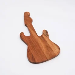 Wooden Platter - Guitar Shape