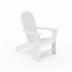 White Adirondack Chair ¨C Premium HDPE Poly Lumber For Pool, Patio, And Garden Elegance -House Furnish World GUEST 5b2ac119 6afa 4669 947b 11b87951ad7b