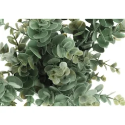 Artificial Plant, 13" Tall, Eucalyptus Grass, Indoor, Faux, Fake, Table, Greenery, Potted, Set Of 2, Decorative, Green Leaves, White Pots -House Furnish World GUEST 5f198611 2233 4cc3 97fb 688e8ecba7d7