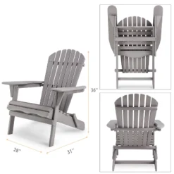 Wood Lounge Patio Chair For Garden Outdoor Wooden Folding Adirondack Chair Set Of 2 Solid Cedar Wood Lounge Patio Chair For Garden, Lawn, Backyard, -House Furnish World GUEST 613a8594 1027 4619 8e9e 9e504e706238