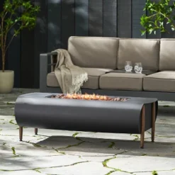 VERNON RECTANGLE FIRE PIT - 50,000BTU -House Furnish World GUEST 64b1de73 f179 4d33 b219 becbafc68906