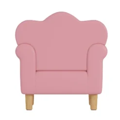 Polyester Kids Sofa, Princess Armchair For Children, Petal Shape Toddler Sofa Chair For Playroom, Children's Bedroom, Pink+White -House Furnish World GUEST 687e1375 4306 4d33 9200 449a98339408