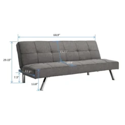 METAL FRAME, STAINLESS LEG, FUTON, SOFA BED -House Furnish World GUEST 69955c3b d5ac 4ca6 a85f a6ffce1b507a