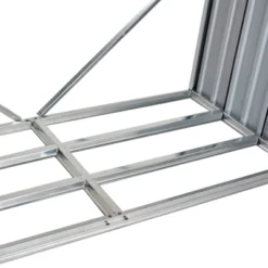 Log Storage Shed, Log Holder With Roof, Log Storage Shed, Firewood Rack For Backyard Garden Patio Porch, Anthracite Galvanized Steel 70.9" -House Furnish World GUEST 6a4218cd 14c0 4587 b111 545f971b26f9