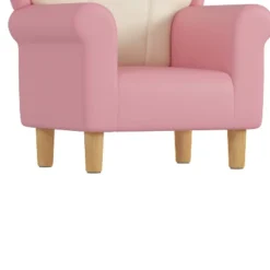 Polyester Kids Sofa, Princess Armchair For Children, Petal Shape Toddler Sofa Chair For Playroom, Children's Bedroom, Pink+White -House Furnish World GUEST 6ed271bf 6d33 4b22 80fb 40ac337162af