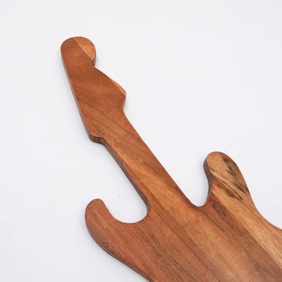 Wooden Platter - Guitar Shape 2 Wooden Platter - Guitar Shape - Image 2