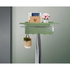 Esyspot Metal Powder Coating Hook Wall Mounted With Shelf -House Furnish World GUEST 75fabf13 5682 4f92 900a df810ae9f353