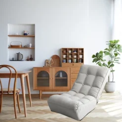 Single Sofa Reclining Chair Japanese Chair Lazy Sofa Tatami Balcony Reclining Chair Leisure Sofa Adjustable Chair -House Furnish World GUEST 7b42359b 3a04 46e4 8821 ac0dc00fd0ba