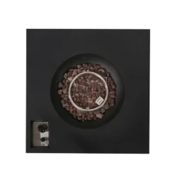 RODEO SQUARE MGO FIRE PIT TOP 40,000BTU TANK INSIDE