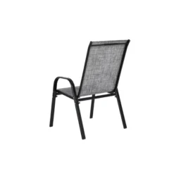 2 Piece Patio Chairs,Outdoor Camping Chairs With Breathable Textilene Fabric,Set Of 2 Chairs With Armrest High Backrest For Garden,Space Saving( Grey) 15 2 Piece Patio Chairs,Outdoor Camping Chairs With Breathable Textilene Fabric,Set Of 2 Chairs With Armrest High Backrest For Garden,Space Saving( Grey) -House Furnish World GUEST 813c1526 9081 43d8 9237 cec8c4ba040a