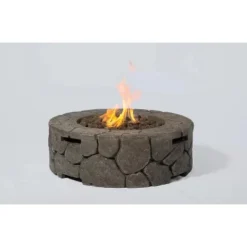 9'' H X 28'' W Fibre Reinforced Concrete Outdoor Fire Pit -House Furnish World GUEST 85e9184b db7d 44e8 8b3b fe67072d11d7
