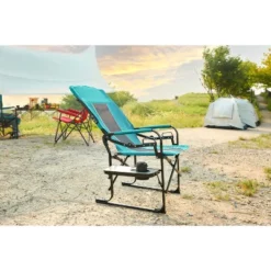 Camping Directors Chair, Heavy Duty,Oversized Portable Folding Chair With Side Table, Pocket For Beach, Fishing,Trip,Picnic,Lawn Blue -House Furnish World GUEST 867c6b20 1f4b 464b b165 be3fa16ab5cc