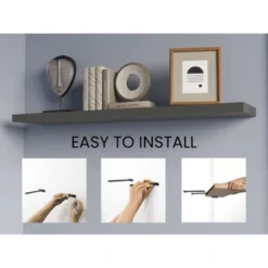 Greer Floating Shelf In Melamine X2, Grey 12 Greer Floating Shelf In Melamine X2, Grey -House Furnish World GUEST 88f76871 3439 4450 88a1 abea58a25e29