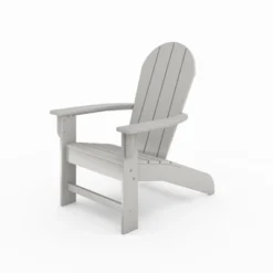Dark Gray Adirondack Chair ¨C Premium HDPE Poly Lumber For Pool, Patio, And Garden Elegance -House Furnish World GUEST 8a17211a a3b8 4b38 bbeb 1b1219010f64