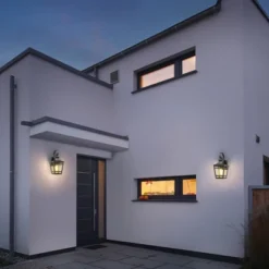 Large Outdoor Wall Lights For House, Wall Mount Outdoor Porch Lights Waterproof Black Outdoor Sconce Lights With Clear Glass For Patio Hallway(1 Pack) -House Furnish World GUEST 8d4e7833 08bb 4105 95cb 514c050209f8