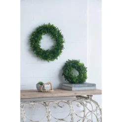 S/2 Greenery Wreath For Home Wedding Wall Window Decoration -House Furnish World GUEST 8e2ca0d4 a7ed 4b83 9927 a801e129f8c5