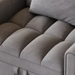 38.2inch Foldable Large-size Sofa Bed, Modern Polyester Single Sofa, Sofa Bed With Adjustable Backrest, 3 Positions And Pillows, Suitable 15 38.2inch Foldable Large-size Sofa Bed, Modern Polyester Single Sofa, Sofa Bed With Adjustable Backrest, 3 Positions And Pillows, Suitable -House Furnish World GUEST 91d2d57e 39ea 4083 b1f6 07199aac340d